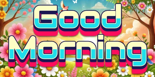 Good Morning Font