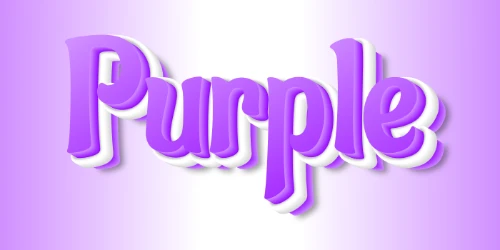 Purple Text
